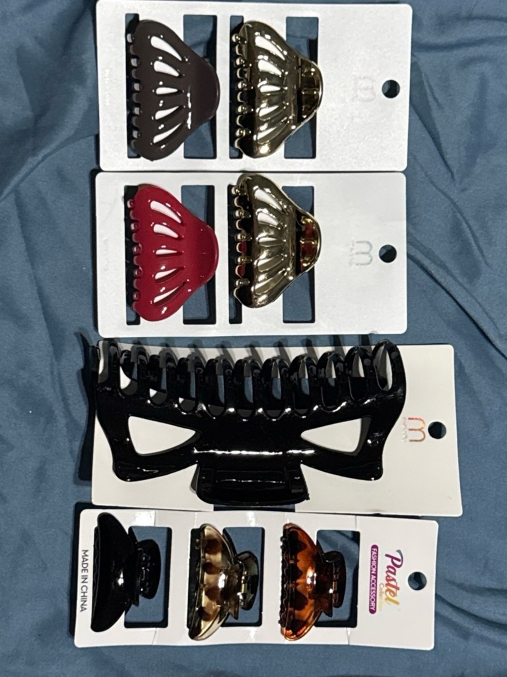 Assorted Hair Claw Clip Set